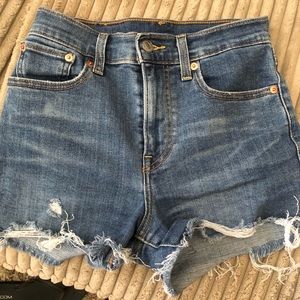 Levi shorts size 23, originally $50
